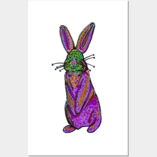 Nosey Bunny Posters and Art